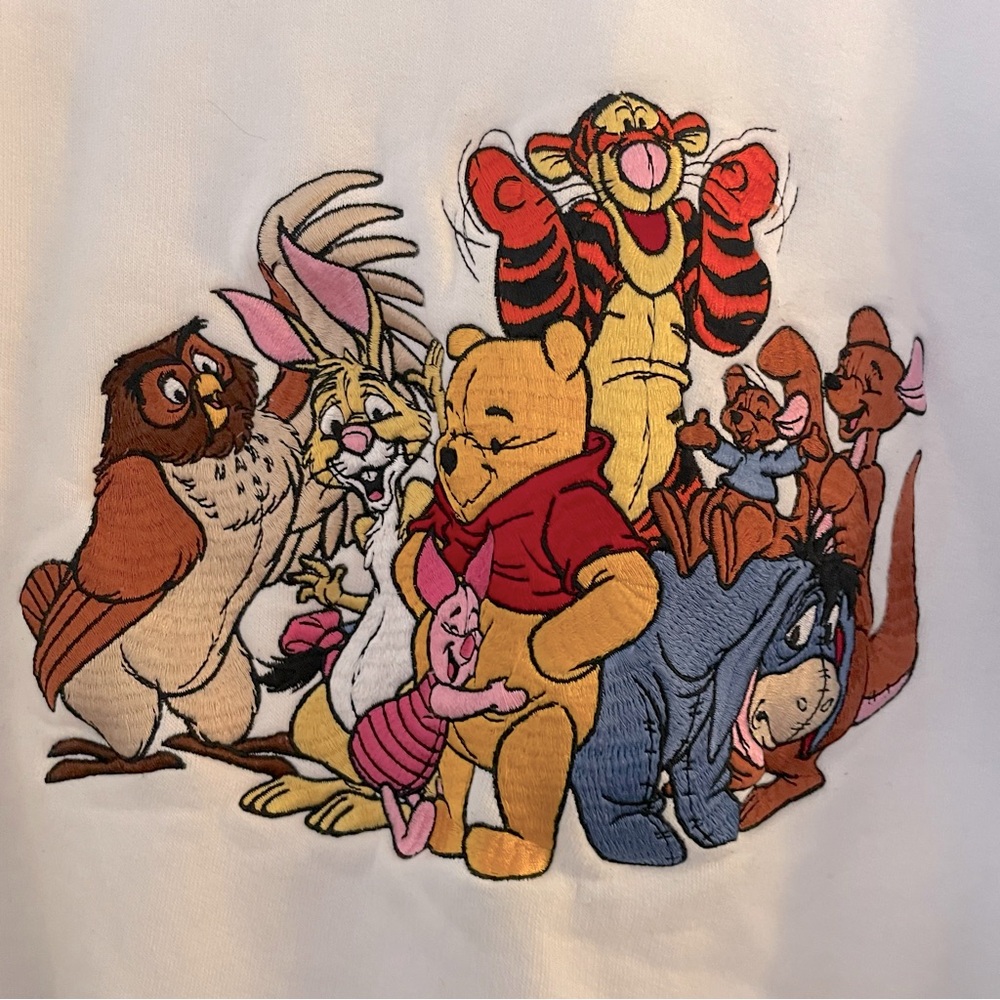 Vintage Winnie The Pooh Disney Store Sweatshirt - image 2